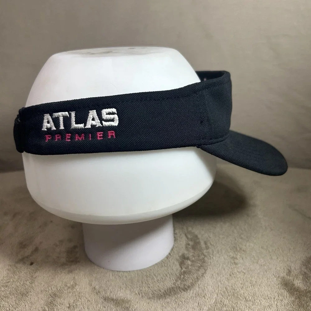 Atlas Premier 110 One Ten Flexfit Tech Black Visor‎ Hat Adjustable Fox Logo